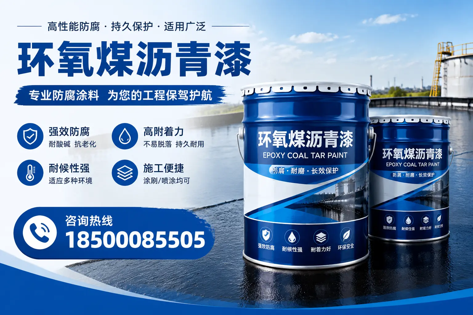 环氧煤沥青漆与其他漆类的比较，黄岛用户的选择依据